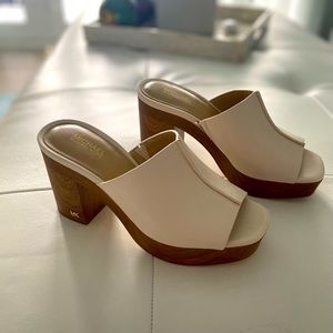 Block heel mules Michael Kors